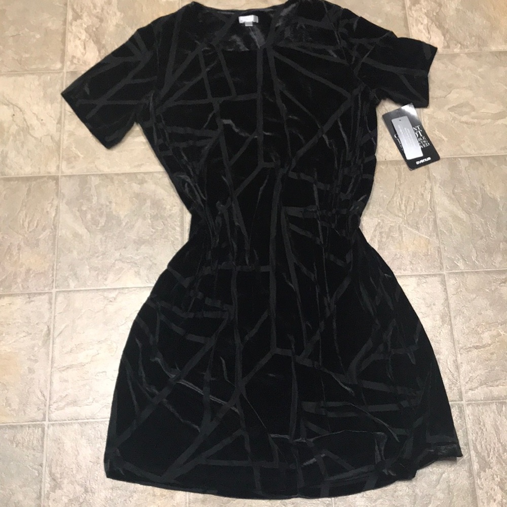 Avenue velvet burnout dress 14/16. NWT.